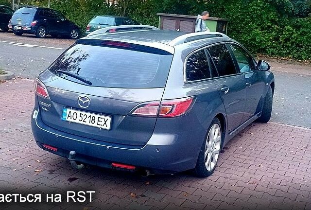 Серый Мазда 6, объемом двигателя 2 л и пробегом 200 тыс. км за 5500 $, фото 1 на Automoto.ua