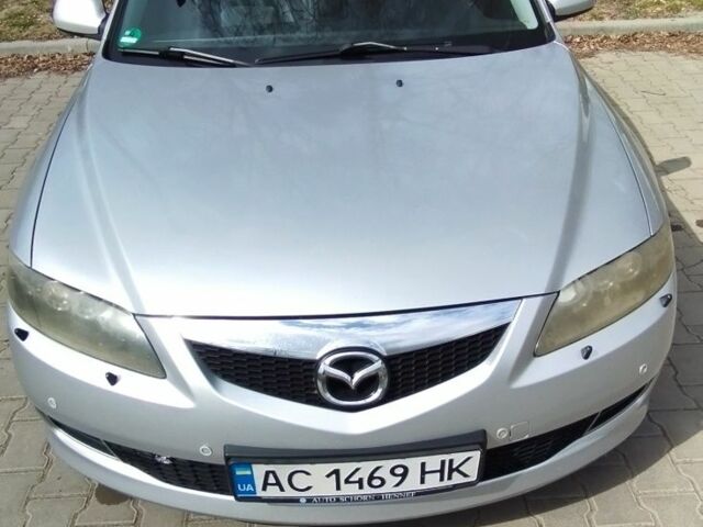 Серый Мазда 6, объемом двигателя 2 л и пробегом 286 тыс. км за 3500 $, фото 1 на Automoto.ua
