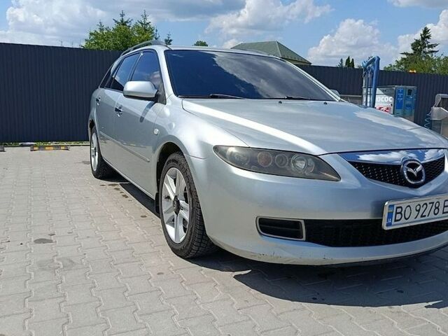 Серый Мазда 6, объемом двигателя 2 л и пробегом 260 тыс. км за 5200 $, фото 1 на Automoto.ua