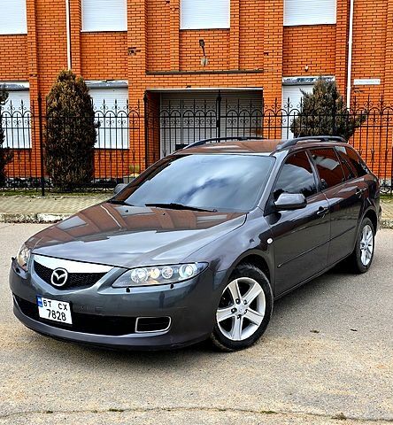 Сірий Мазда 6, об'ємом двигуна 2 л та пробігом 205 тис. км за 5500 $, фото 1 на Automoto.ua