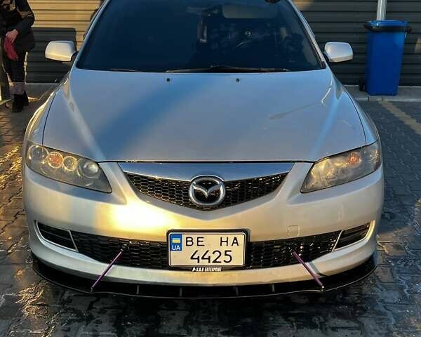 Серый Мазда 6, объемом двигателя 2 л и пробегом 252 тыс. км за 4900 $, фото 1 на Automoto.ua