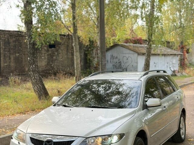 Сірий Мазда 6, об'ємом двигуна 1.8 л та пробігом 201 тис. км за 3998 $, фото 1 на Automoto.ua