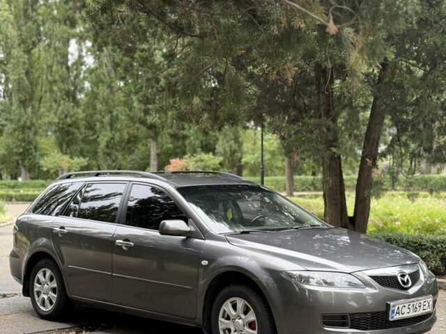 Серый Мазда 6, объемом двигателя 2 л и пробегом 297 тыс. км за 4003 $, фото 1 на Automoto.ua