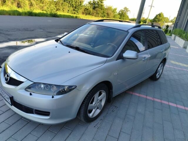 Серый Мазда 6, объемом двигателя 2 л и пробегом 206 тыс. км за 5550 $, фото 1 на Automoto.ua