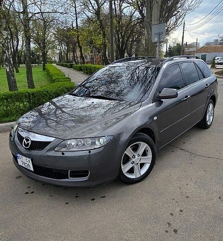Серый Мазда 6, объемом двигателя 2 л и пробегом 205 тыс. км за 5099 $, фото 1 на Automoto.ua