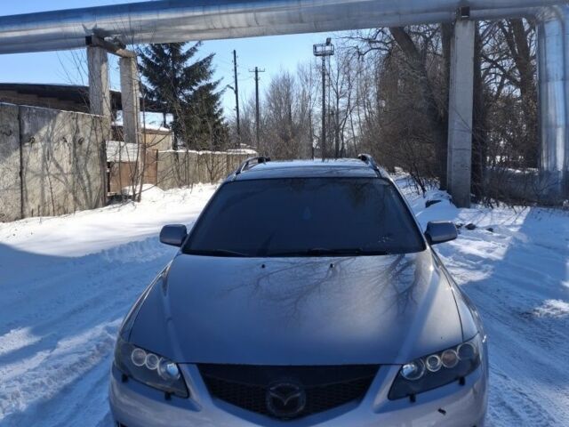 Сірий Мазда 6, об'ємом двигуна 2 л та пробігом 295 тис. км за 3750 $, фото 1 на Automoto.ua