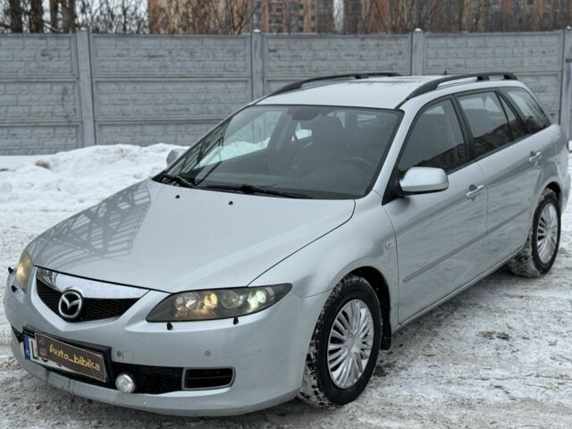 Серый Мазда 6, объемом двигателя 2 л и пробегом 250 тыс. км за 2600 $, фото 1 на Automoto.ua