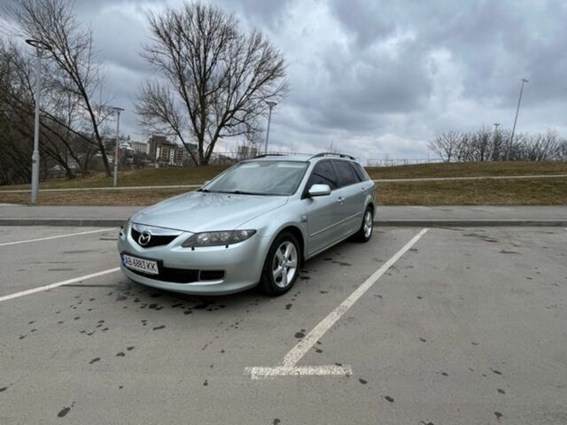 Серый Мазда 6, объемом двигателя 2 л и пробегом 370 тыс. км за 5000 $, фото 1 на Automoto.ua