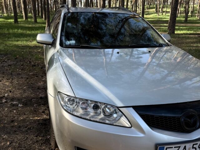 Серый Мазда 6, объемом двигателя 2 л и пробегом 188 тыс. км за 2465 $, фото 1 на Automoto.ua