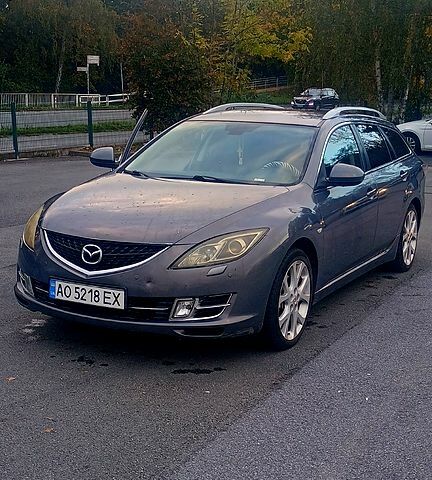 Сірий Мазда 6, об'ємом двигуна 2 л та пробігом 200 тис. км за 5500 $, фото 1 на Automoto.ua