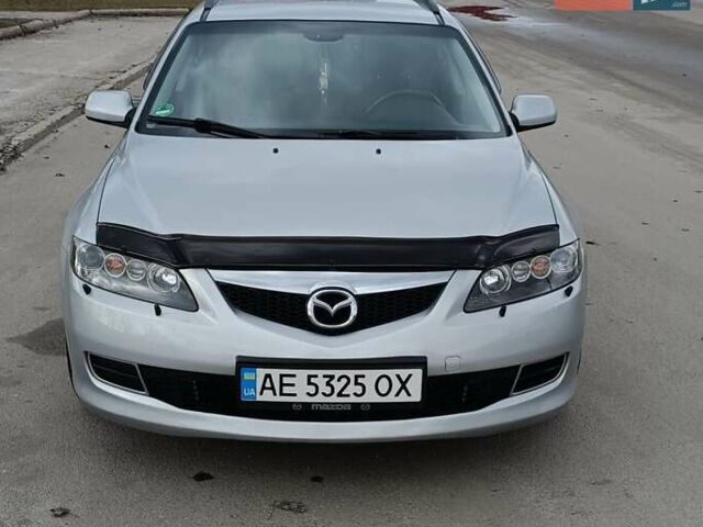 Серый Мазда 6, объемом двигателя 2 л и пробегом 295 тыс. км за 5500 $, фото 1 на Automoto.ua