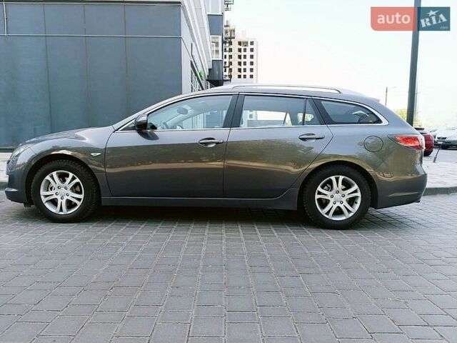 Серый Мазда 6, объемом двигателя 2 л и пробегом 212 тыс. км за 7100 $, фото 1 на Automoto.ua