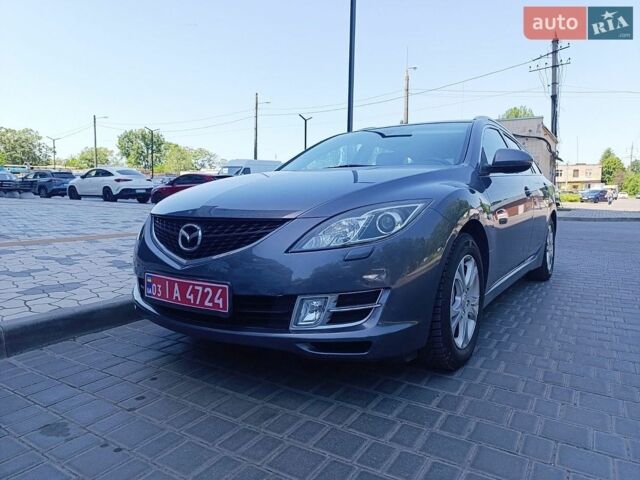 Серый Мазда 6, объемом двигателя 2 л и пробегом 212 тыс. км за 7700 $, фото 1 на Automoto.ua