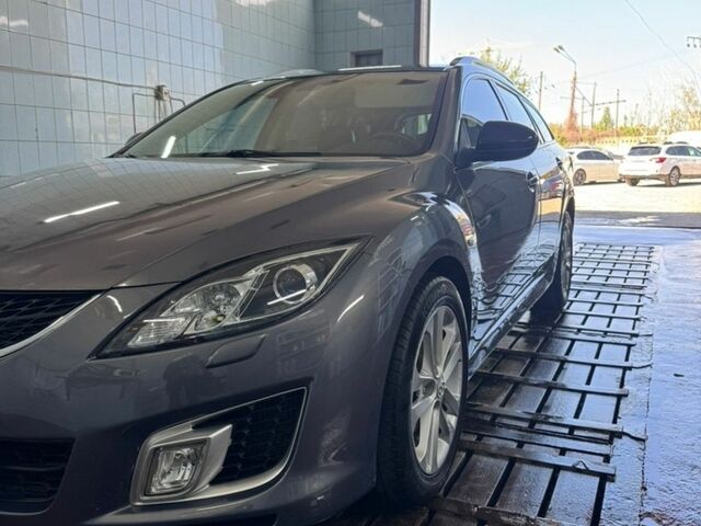 Серый Мазда 6, объемом двигателя 2 л и пробегом 320 тыс. км за 5300 $, фото 1 на Automoto.ua