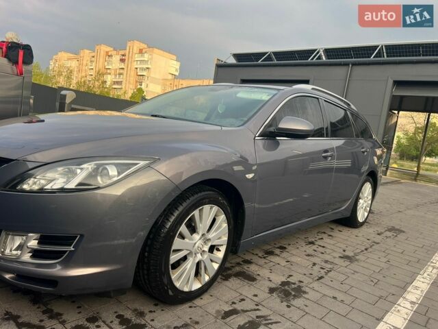 Серый Мазда 6, объемом двигателя 2 л и пробегом 254 тыс. км за 7100 $, фото 1 на Automoto.ua