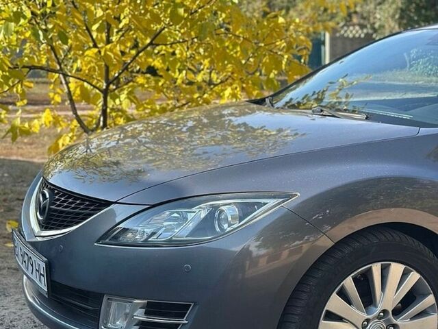 Серый Мазда 6, объемом двигателя 2 л и пробегом 340 тыс. км за 5700 $, фото 1 на Automoto.ua