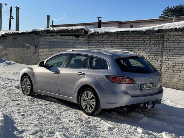 Серый Мазда 6, объемом двигателя 2 л и пробегом 192 тыс. км за 9500 $, фото 1 на Automoto.ua