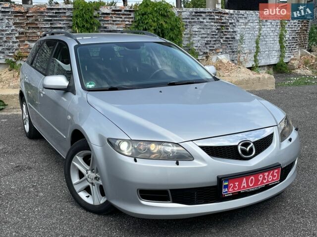 Серый Мазда 6, объемом двигателя 2 л и пробегом 183 тыс. км за 7299 $, фото 1 на Automoto.ua