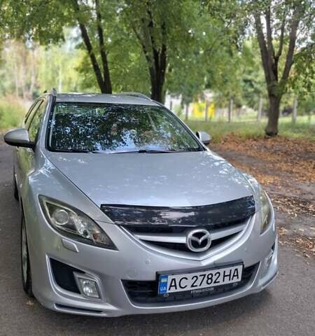 Серый Мазда 6, объемом двигателя 2 л и пробегом 360 тыс. км за 6000 $, фото 1 на Automoto.ua
