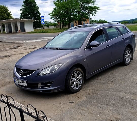Серый Мазда 6, объемом двигателя 2 л и пробегом 280 тыс. км за 6200 $, фото 1 на Automoto.ua