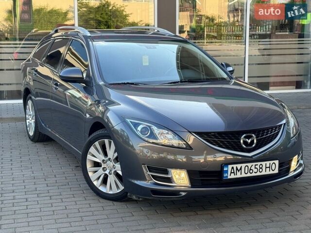 Серый Мазда 6, объемом двигателя 2 л и пробегом 220 тыс. км за 7800 $, фото 1 на Automoto.ua