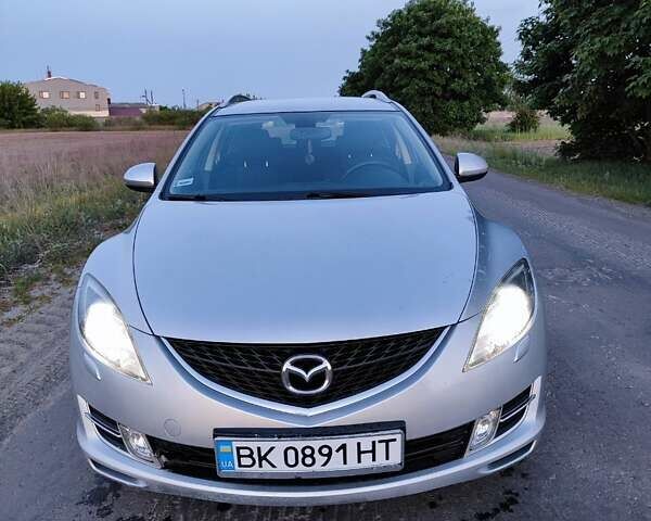 Серый Мазда 6, объемом двигателя 2 л и пробегом 266 тыс. км за 6500 $, фото 1 на Automoto.ua