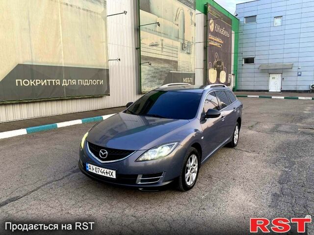 Серый Мазда 6, объемом двигателя 2 л и пробегом 300 тыс. км за 6800 $, фото 1 на Automoto.ua