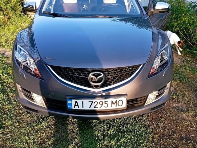 Серый Мазда 6, объемом двигателя 2 л и пробегом 250 тыс. км за 6500 $, фото 1 на Automoto.ua