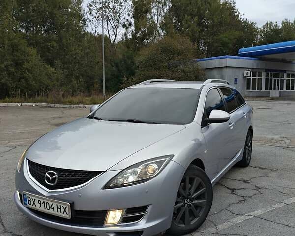 Серый Мазда 6, объемом двигателя 2 л и пробегом 285 тыс. км за 6700 $, фото 1 на Automoto.ua