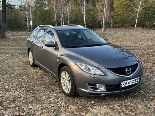 Серый Мазда 6, объемом двигателя 2 л и пробегом 238 тыс. км за 6300 $, фото 1 на Automoto.ua