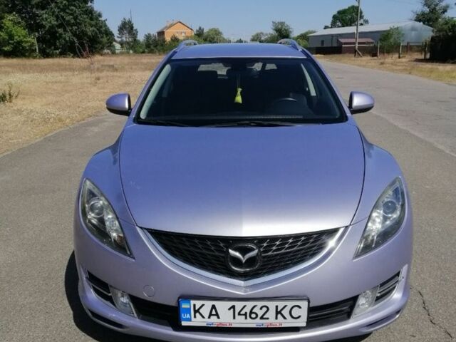 Серый Мазда 6, объемом двигателя 2 л и пробегом 323 тыс. км за 6000 $, фото 1 на Automoto.ua