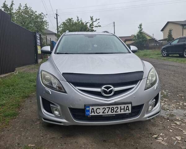 Серый Мазда 6, объемом двигателя 2 л и пробегом 358 тыс. км за 6200 $, фото 1 на Automoto.ua