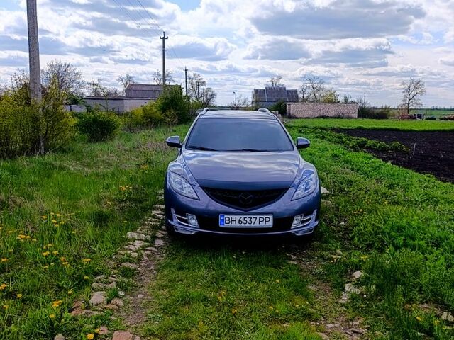 Серый Мазда 6, объемом двигателя 2 л и пробегом 371 тыс. км за 6500 $, фото 1 на Automoto.ua