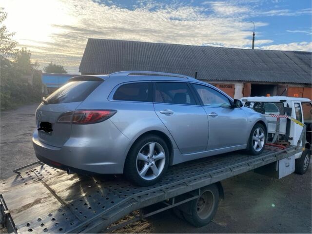 Серый Мазда 6, объемом двигателя 2 л и пробегом 250 тыс. км за 4200 $, фото 1 на Automoto.ua