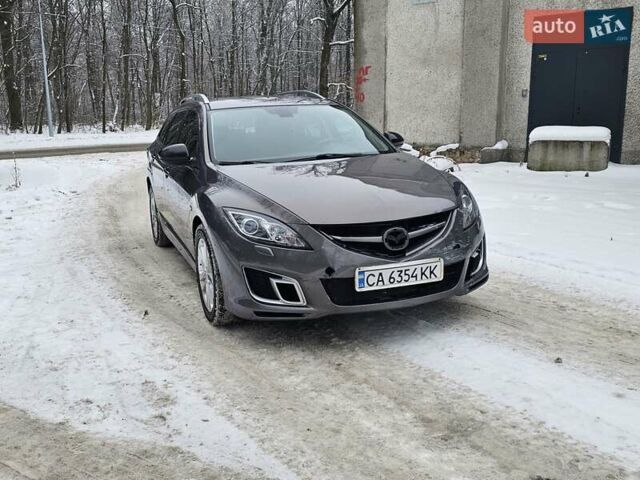 Серый Мазда 6, объемом двигателя 2 л и пробегом 280 тыс. км за 5300 $, фото 1 на Automoto.ua