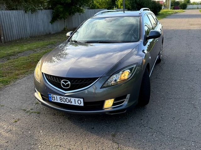 Серый Мазда 6, объемом двигателя 2 л и пробегом 320 тыс. км за 5300 $, фото 1 на Automoto.ua