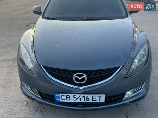 Серый Мазда 6, объемом двигателя 2 л и пробегом 385 тыс. км за 5500 $, фото 1 на Automoto.ua