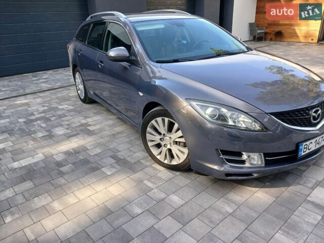 Серый Мазда 6, объемом двигателя 2 л и пробегом 281 тыс. км за 6100 $, фото 1 на Automoto.ua