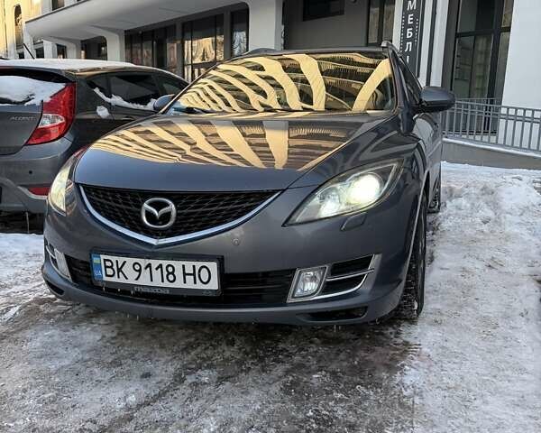 Серый Мазда 6, объемом двигателя 1.8 л и пробегом 314 тыс. км за 5850 $, фото 1 на Automoto.ua