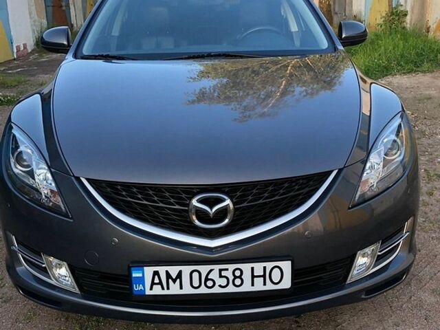 Серый Мазда 6, объемом двигателя 2 л и пробегом 219 тыс. км за 8150 $, фото 1 на Automoto.ua