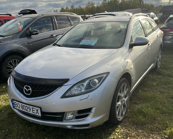 Серый Мазда 6, объемом двигателя 2 л и пробегом 295 тыс. км за 5200 $, фото 1 на Automoto.ua
