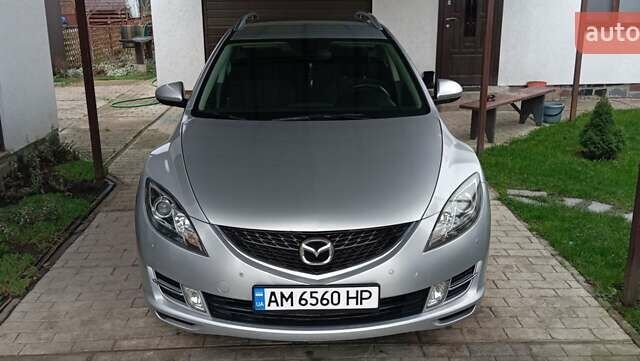 Серый Мазда 6, объемом двигателя 2 л и пробегом 276 тыс. км за 6450 $, фото 1 на Automoto.ua