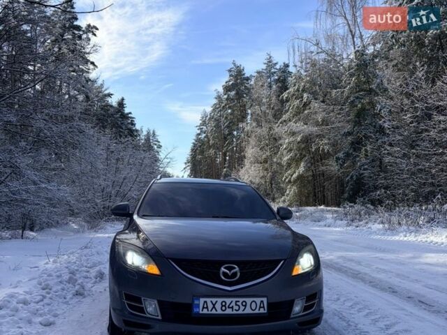 Серый Мазда 6, объемом двигателя 2 л и пробегом 229 тыс. км за 6950 $, фото 1 на Automoto.ua