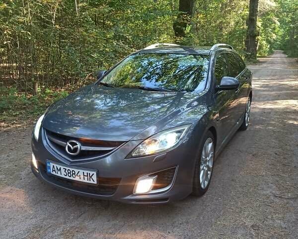 Серый Мазда 6, объемом двигателя 2.18 л и пробегом 303 тыс. км за 6700 $, фото 1 на Automoto.ua