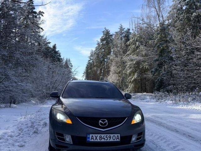 Серый Мазда 6, объемом двигателя 2 л и пробегом 229 тыс. км за 6950 $, фото 1 на Automoto.ua