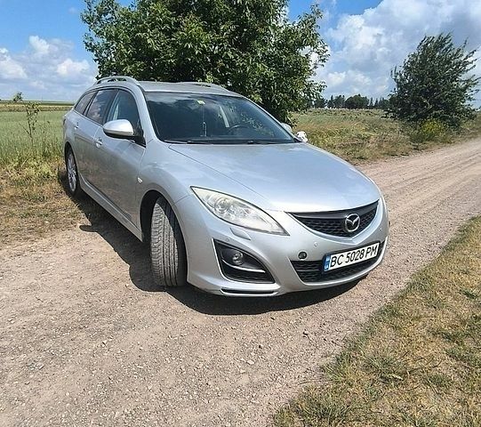 Серый Мазда 6, объемом двигателя 2.18 л и пробегом 335 тыс. км за 6700 $, фото 1 на Automoto.ua