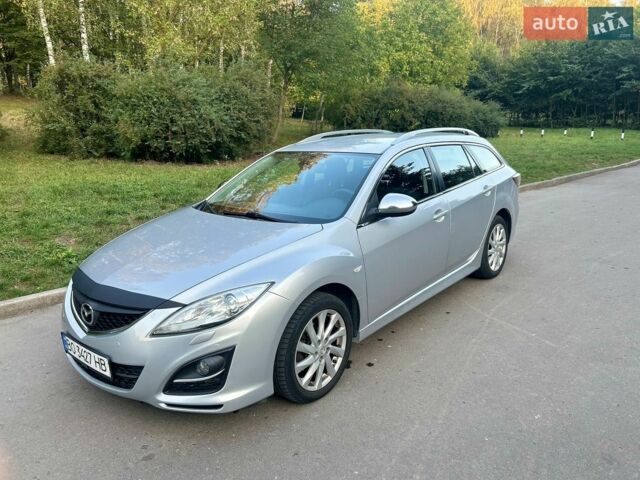 Серый Мазда 6, объемом двигателя 2 л и пробегом 305 тыс. км за 8750 $, фото 1 на Automoto.ua