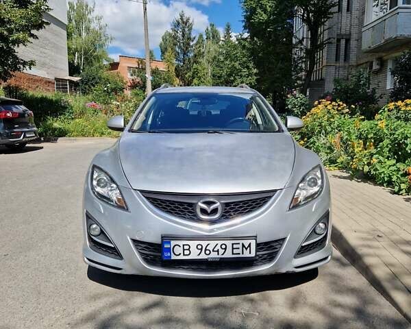 Серый Мазда 6, объемом двигателя 2.2 л и пробегом 325 тыс. км за 7500 $, фото 1 на Automoto.ua