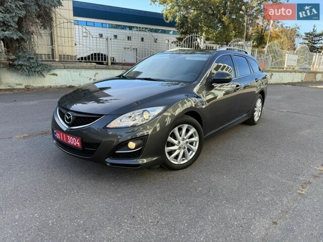 Серый Мазда 6, объемом двигателя 2 л и пробегом 183 тыс. км за 8400 $, фото 1 на Automoto.ua
