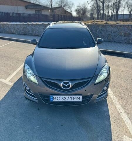 Серый Мазда 6, объемом двигателя 2.18 л и пробегом 370 тыс. км за 4650 $, фото 1 на Automoto.ua
